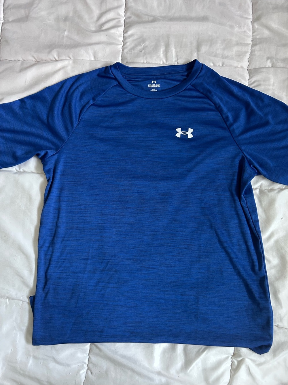 Under Armour Royal Blue Short-Sleeve HeatGear Performance Top